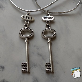Кулон парний для двох друзів Best Friends Ключі 